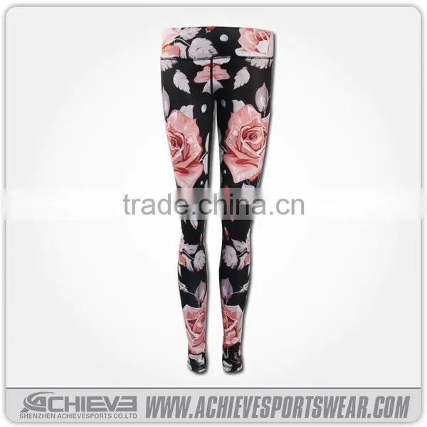 Custom Yoga Pants Sublimated Yoga Leggings photo-3