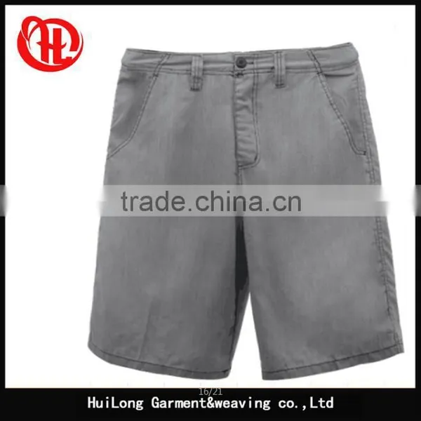 Wholesale Short Pants Plus Size Washed Plaid Men's Shorts photo-6
