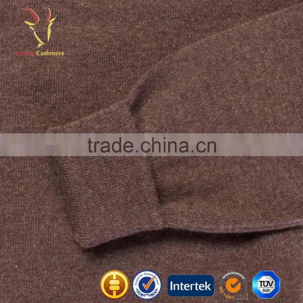 V Neck Luxury Men Pure Cashmere Sweaters, Autumn Knitwear photo-6