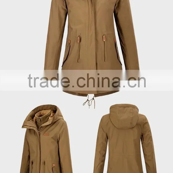 Wholesale Classic Women Nylon Custom Windproof Jacket photo-3