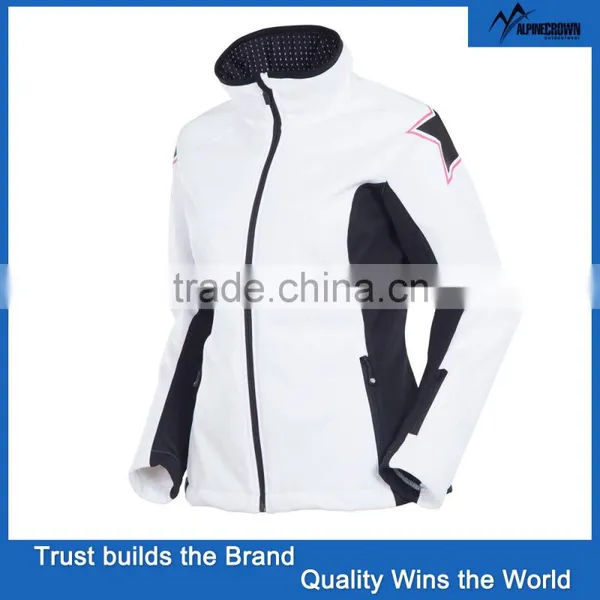 2016 New Style European Winter Softshell Jacket Women photo-2