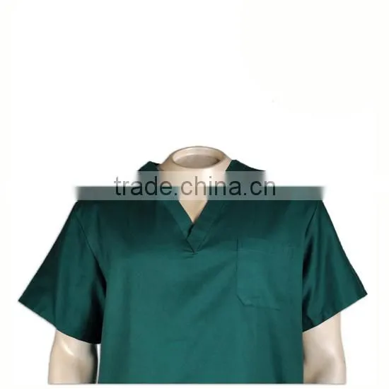 Good Quality New Design 100% Cotton Nursing Scrubs Medical Unifroms Scrubs photo-3