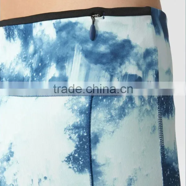 Custom High Quality Womens Yoga Pants Fitness Capri Printed Leggings photo-6
