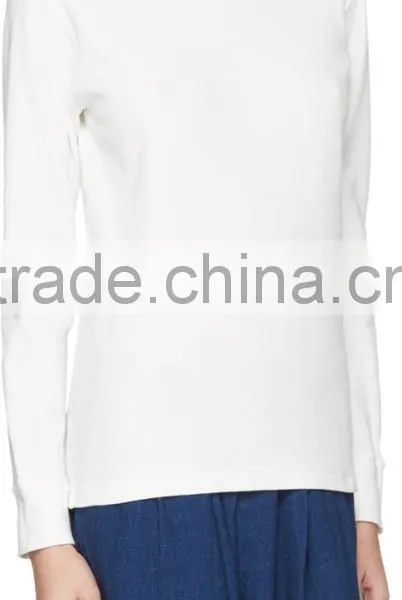 High Quality Long Sleeve Stretch Cotton Turtleneck Pullover Sweaters Women photo-2