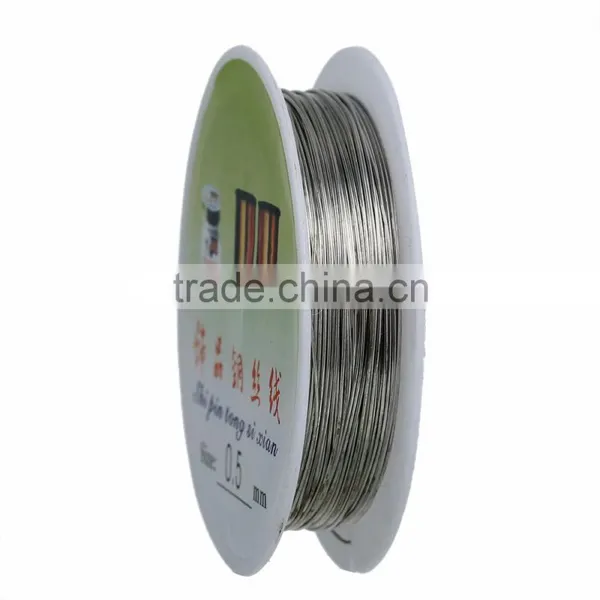 High Quality Round Rose Gold 0.8mm Copper Jewelry Making Beading Wire photo-6