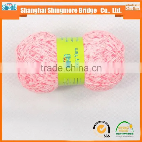 China Factory Wholesale 100 Acrylic Weaving Yarn for Hand Knitting With Low Price photo-2