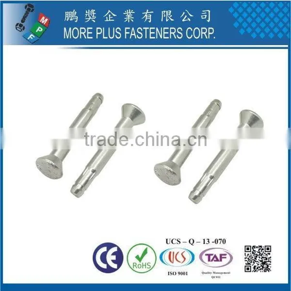 Taiwan Stainless Steel 18-8 Chrome Plated Steel Nickel Plated Steel Copper Brass DIN6791 DIN660 Semi-Tubular and Solid Rivet photo-6