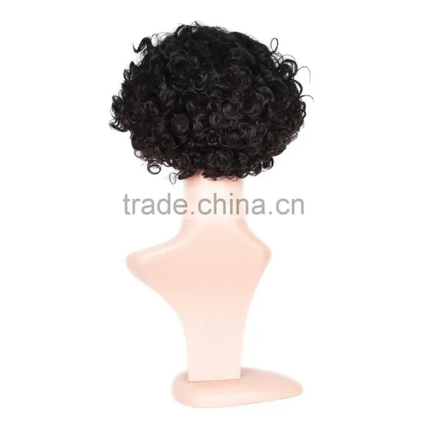 Large Stocks! Short White Cosplay Wig, German Synthetic Hair Wigs, Cute Cosplay Wig photo-4