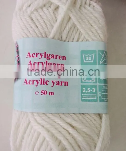 Hand Knitting Diy Use Crochet Arcylic Hand Knitting Yarn Kits photo-4