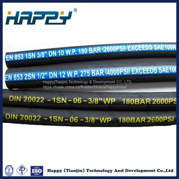 R1/ En 853 1sn High Pressure Rubber Hydraulic Hose photo-3