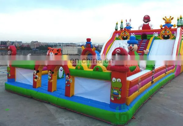 Super Mario Import From China Inflatable Park Amusement Park Decoration Games photo-2