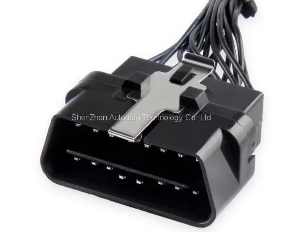 OBD2 OBDII 16 Pin Extension Connector Adapter Cable 1 to 3 16Pin OBD Cable OBD 2 Connector Diagnostic-tool For Elm 327 photo-4