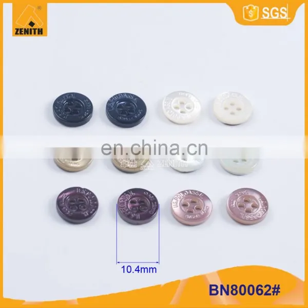 Quality Engraved Logo Shirt Trocas Button BN80062 photo-5