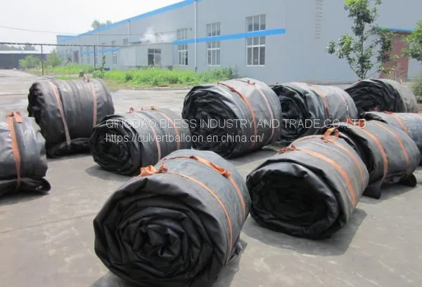 Pneumatic Rubber Balloon for Pipe Culvert Construction, Rubber Formwork for  storm drain and culvert  photo-2