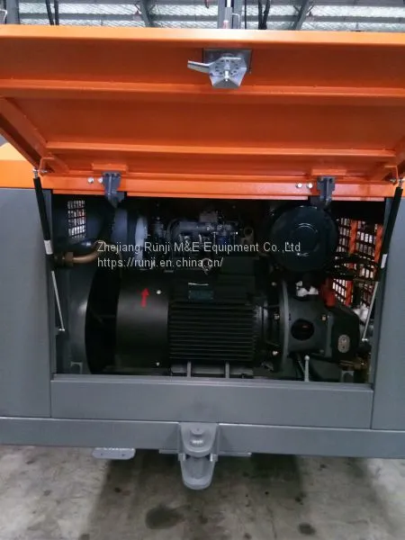 Large Portable Screw Air Compressors of 110SDY-8 20m3/min 8bar Electric Air Compressor for Sale photo-3