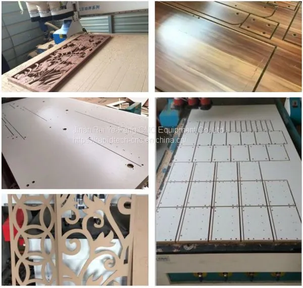 Pneumatic Type ATC CNC Router With 3 Spindles photo-2