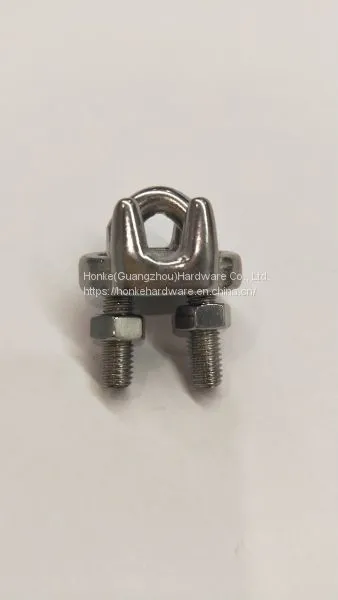 Heavy Duty 304 Stainless Steel Standard U Shape Bolt Wire Rope Clip Cable Clamp photo-4