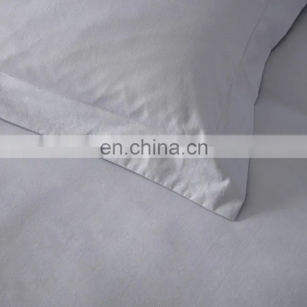 Holiday Pure Gray Twin Size Duvet Cover Bedding Set With Zipper Closure photo-6
