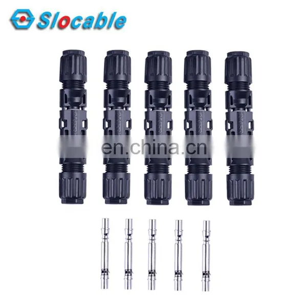 PPO Insulation IP68 Waterproof Photovoltaic Coupler DC Wire Solar Connector at 50A Current photo-5