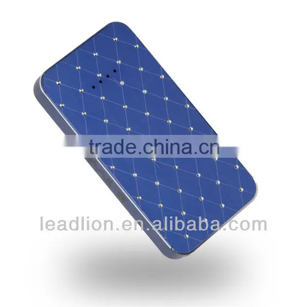 ED803 5200mAh Potable Phone for Charger Smart Phone USB External Battery Charger Mobile Power Bank Aluminum Case photo-3
