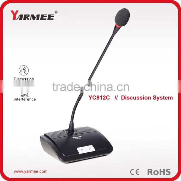 Good Quality Conference System Desktop Microphone With Delegate Microphone YC812 photo-2