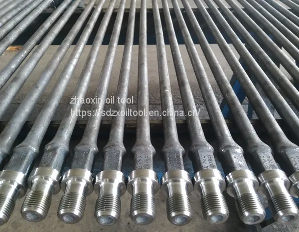 API 11B sucker rod with sucker rod coupling