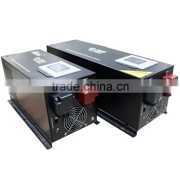 2KW Combined Charger Pure Sine Wave CPU LCD 12/24/48V Off Grid Solar Inverter photo-3