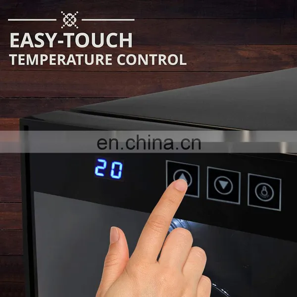 Honeyson 12 Bottles Wine Cooler Fridge Refrigerator Cellar For Red, White, Champagne or Sparkling Wine photo-5