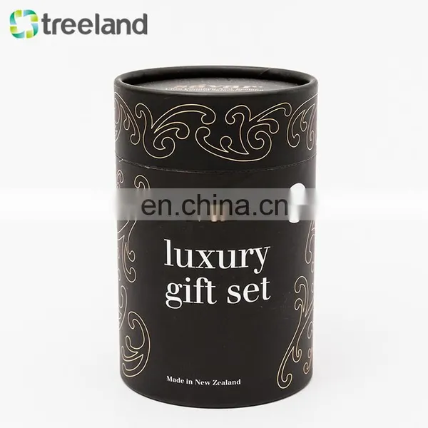 Custom Design Cylinder Paper Cardboard Luxury Perfume Bottle Paper Tube Packaging photo-3
