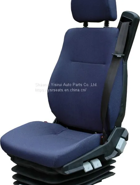 Air Suspension Bus/truck Driver Seat for Sale With 3 Point Safety Belts for Factory ISRI6500 Seating