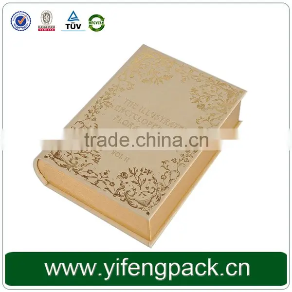 Yifeng Custom Magnetic Closure Book Shape Paper Gift Box photo-6