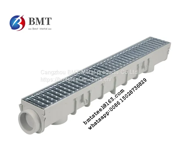 Metal Grate Channel Drain Galvanized Channel Grate photo-1