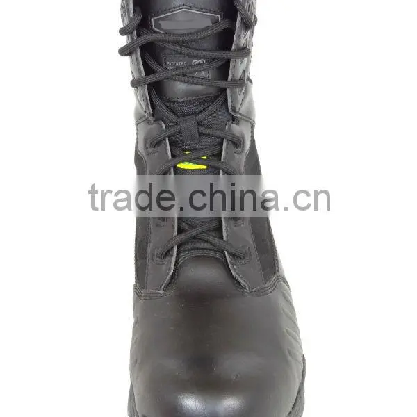 Combat 8 Inches Black Leather Tactical Men Military Boot photo-3