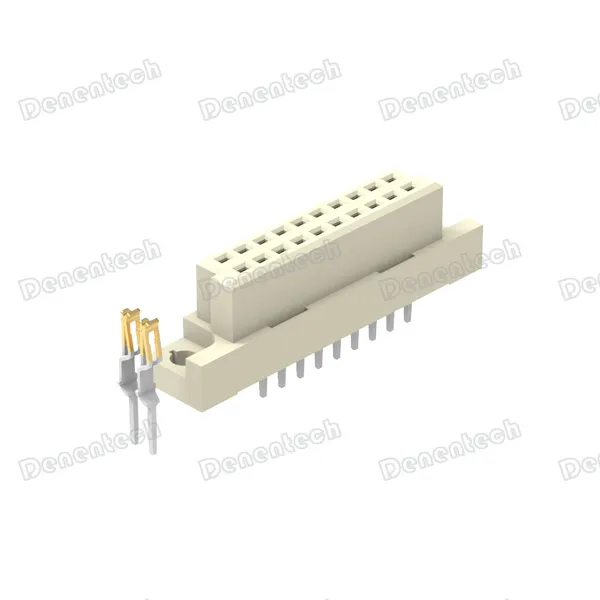 Denentech High Quality Dual Row Straight 20P Female DIN41612 Connector photo-3