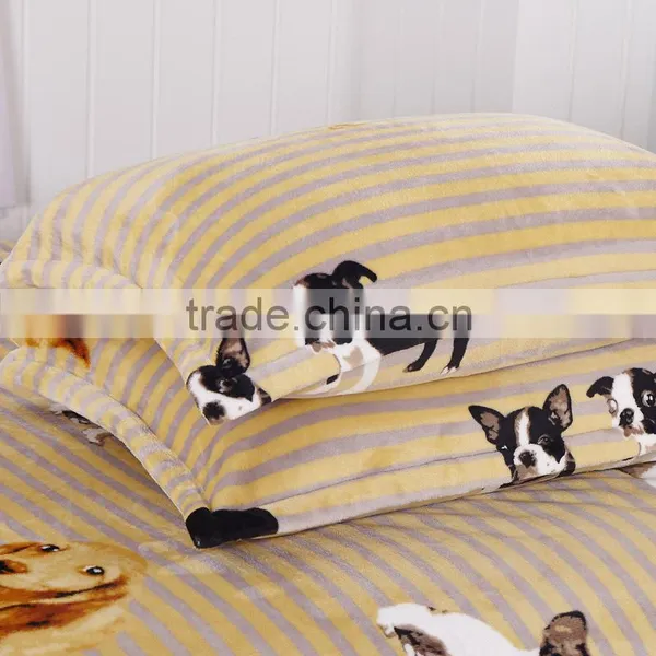 High Quality Animal Print Duvet Cover Cheap Dog Pattern Professional Quilt Cover Set photo-4