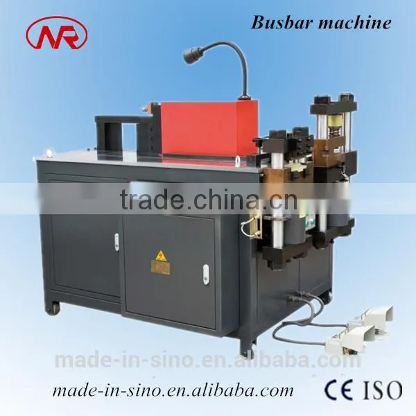 NR303E-3-S CNC Multifunction Hydraulic Bending Punching Busbar Processing Machine photo-2
