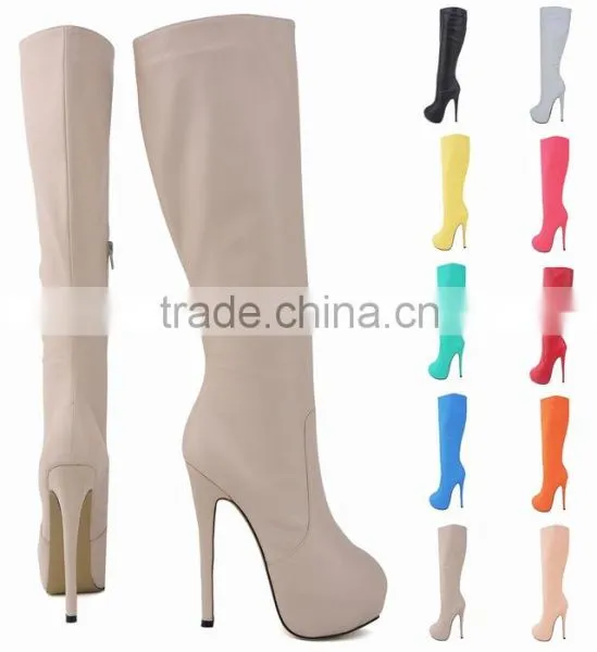 C89271A Wholesale Fashion Women Over Knee High Boots Women Over Knee Boots photo-2