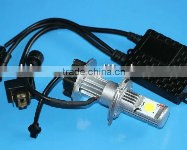 High Power 50w Car LED Headlight H4 H/l Bixenon Moving Xenon Low Beam photo-2