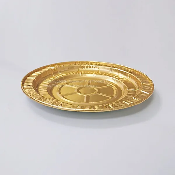 12inches Large Foil Flan Dishes Food Grade Pan photo-2