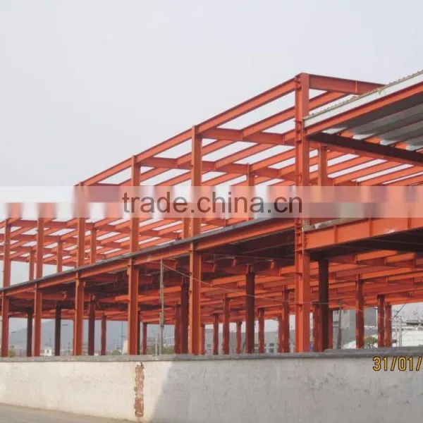 ISO9001:2008 Certificate Industrial Shed Light Steel Frame Structure Factory photo-2