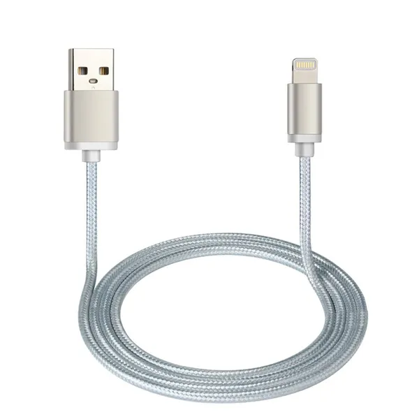 Made for IPhone IPad Mfi Nylon Braided USB to Lightning Charging Cable Data Line for IPhone 8/X/XR/XS Max photo-5