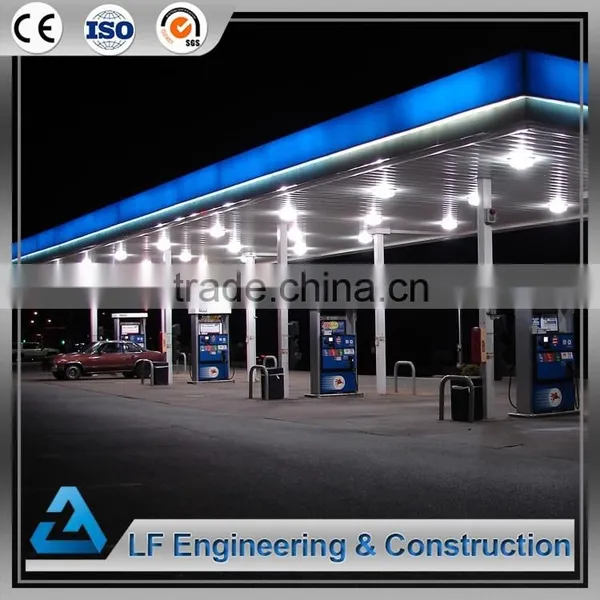 Cheap Prefabricated Galvanizing Steel Structure Gas Station photo-5
