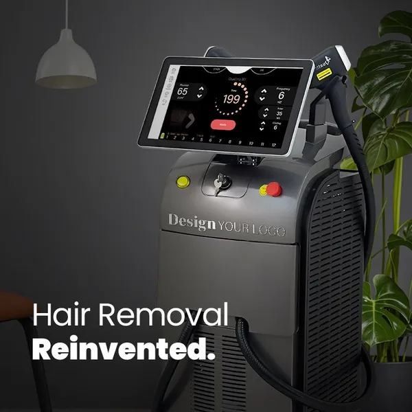 One Handle 4500W Machine Handle 1600W 4 Waves White Diode Laser Hair Removal Machine