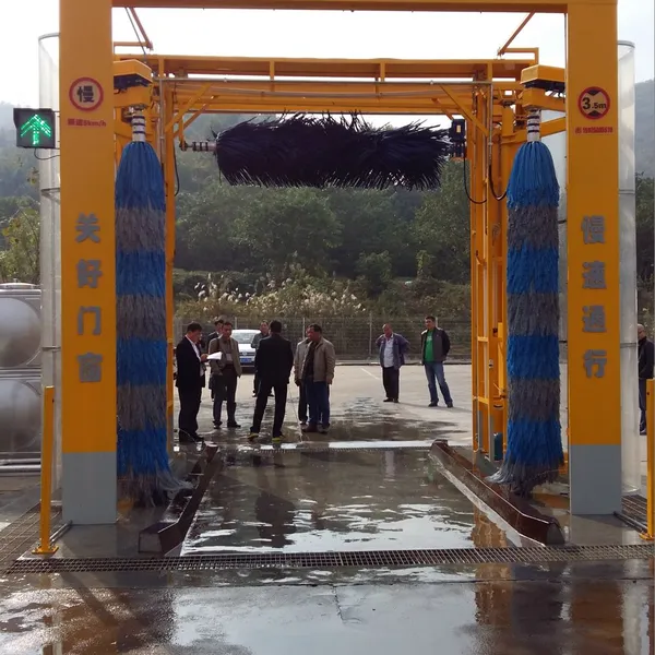 Channel Type Three Brush Car Washing Machine photo-5