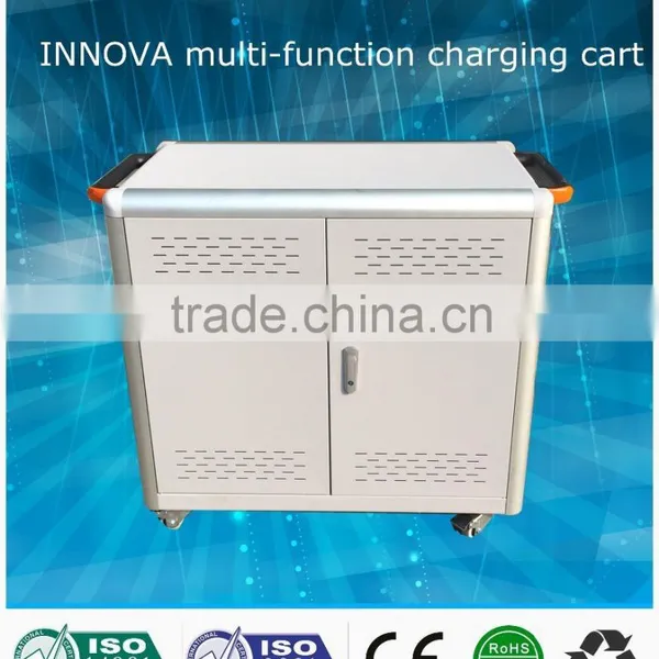 Tablet Charging Cart Mobile Charging Cart School Storage Cabinet