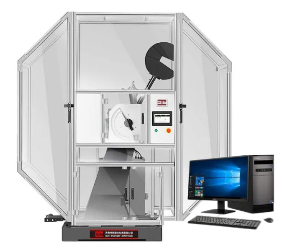 HST Digital Display Impact Testing Machine High Precision Touch Screen Pendulum Impact Testing Machine JBS-600C photo-2