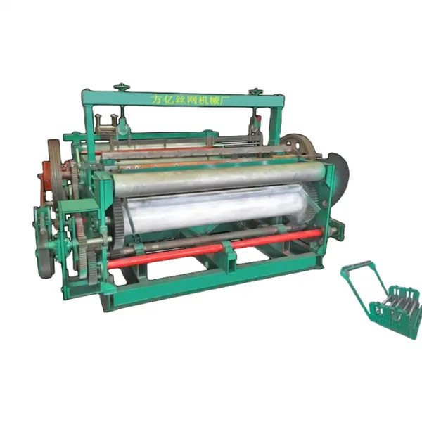 Customizable Metal Mesh Weaving Machine for Various Wire Diameters