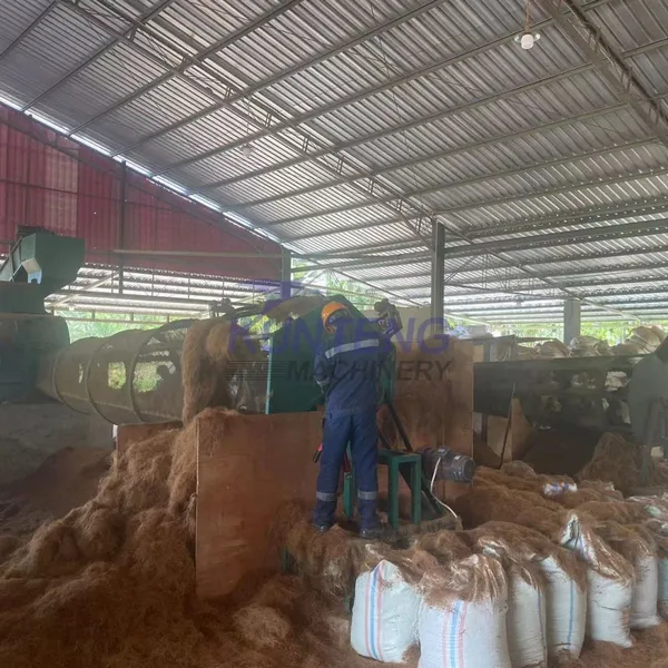 High Quality Coco Coir Peat Brick Block Making Machine EPC photo-3
