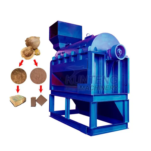 High Efficiency Coconut Fiber Extract Extracting Machine with Screen Green Coconut Peeling Machine EPC