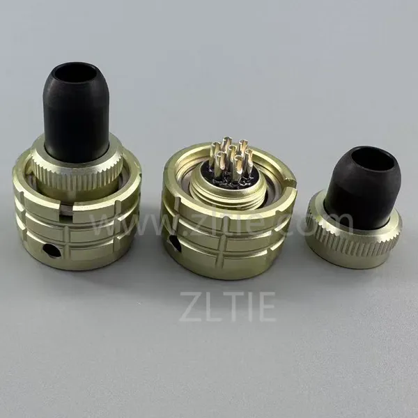 ОНЦ-БС-1(2) Series Bayonet Ultra-small Connector Shell Size 12 7 Pin Female Plug With Tail Attachment (Optional)-ОНЦ-БС-1-7/12-P12-1-B photo-3
